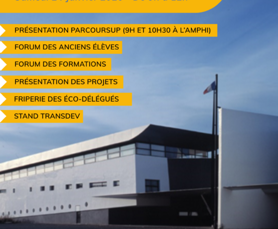 Flyer A4 Journée Portes Ouvertes Rentrée École Simple